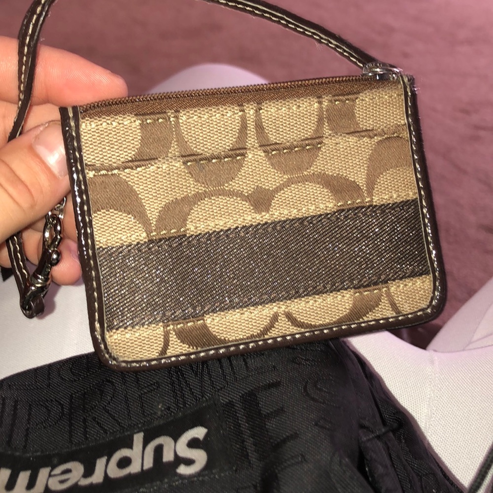 Coach card holder